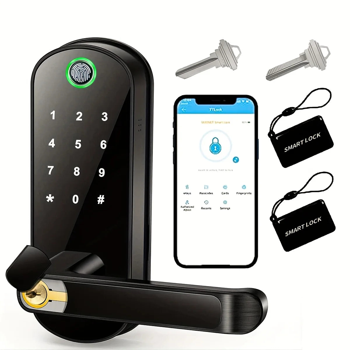 iLock™ - Black Smart Lock